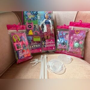 Barbie you can be any with 4 packs of accessories